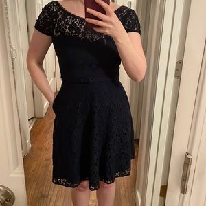 WhiteHouse Black Market Navy Blue cocktail dress